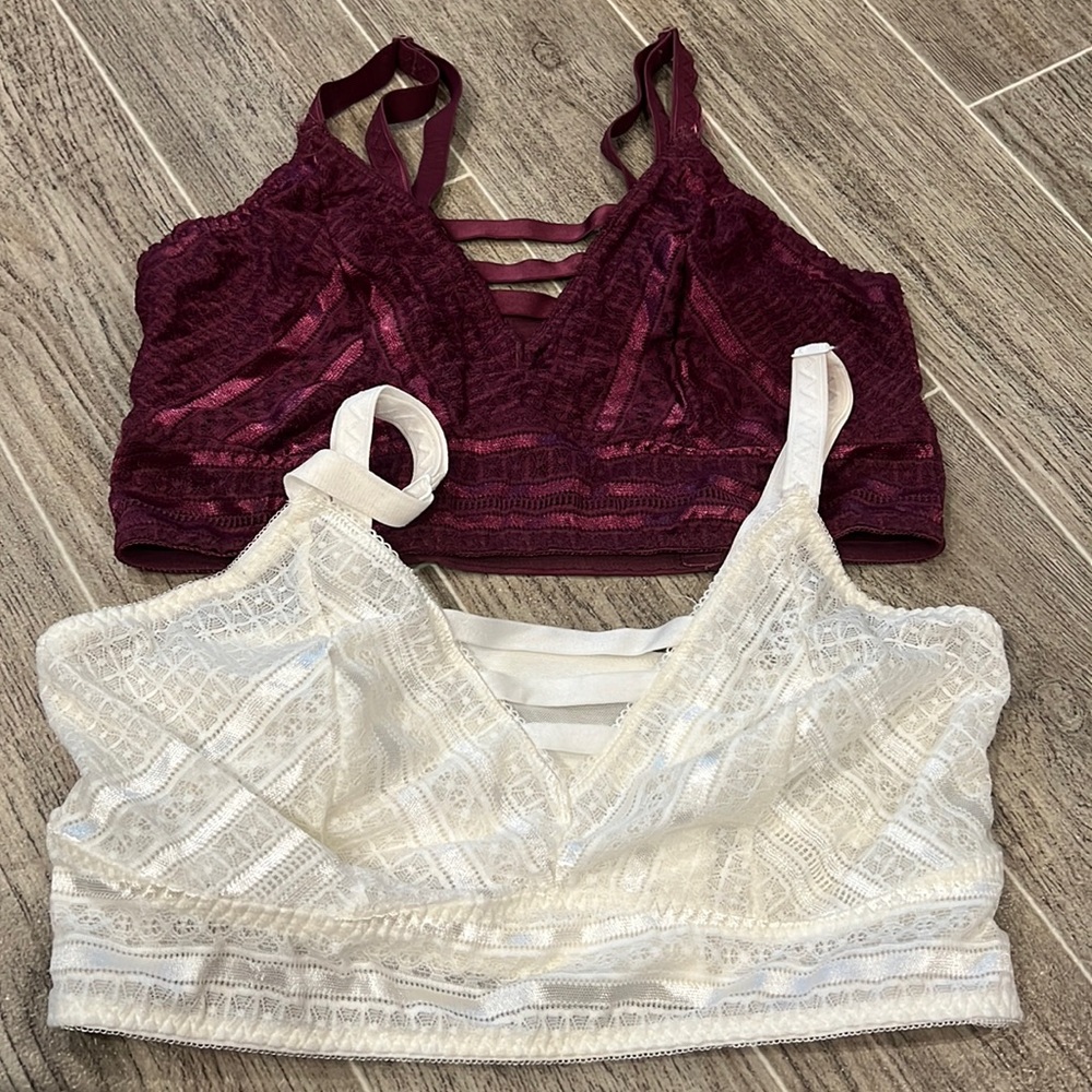 Torrid Strappy Lace Bralettes